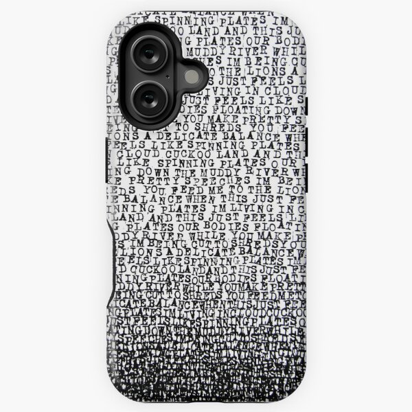 like spinning plates iPhone Tough Case