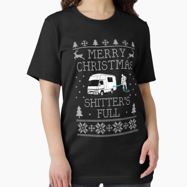 Item preview, Shitter39;s Full funny Merry Christmas T-Shirt designed and sold by AlsmanMeyer.