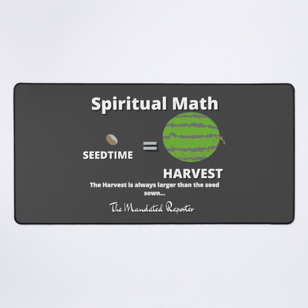 Item preview, Spiritual Math - Seedtime and Harvest - Coal designed and sold by TheReporter1.