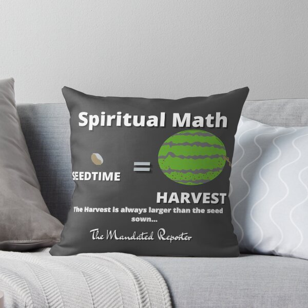 Item preview, Spiritual Math - Seedtime and Harvest - Coal designed and sold by TheReporter1.