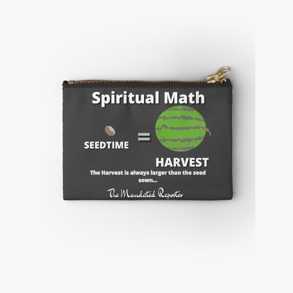 Item preview, Spiritual Math - Seedtime and Harvest - Coal designed and sold by TheReporter1.