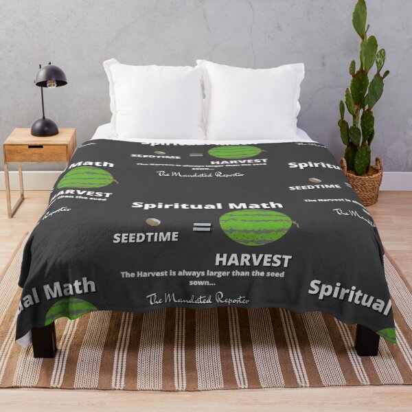 Item preview, Spiritual Math - Seedtime and Harvest - Coal designed and sold by TheReporter1.
