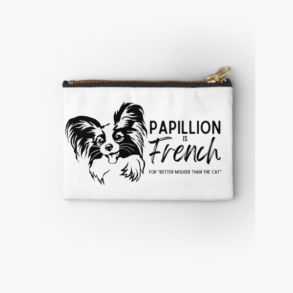 Item preview, Papillion is French for "Better Mouser than the Cat" (Version 2) designed and sold by GlacierViewFarm.
