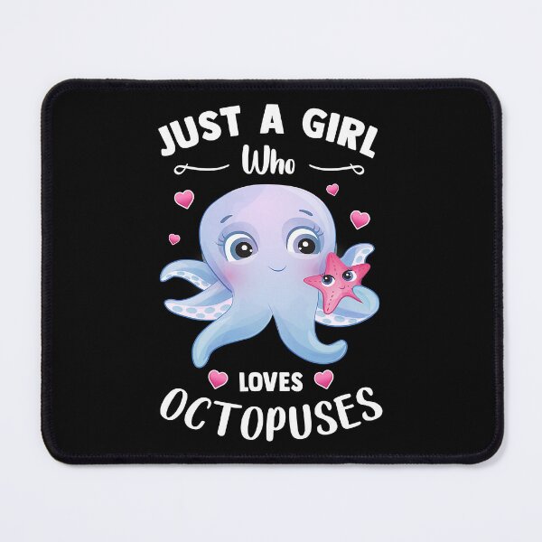 Item preview, Just A Girl Who Loves Octopuses Funny Octopus Animal designed and sold by ArcWarden-art.