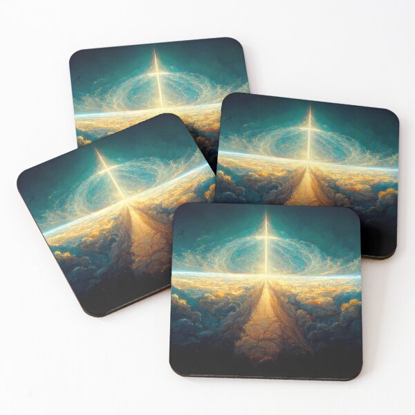 Item preview, In the Beginning, God Created the Heavens and the Earth designed and sold by ArtMadeByAI.