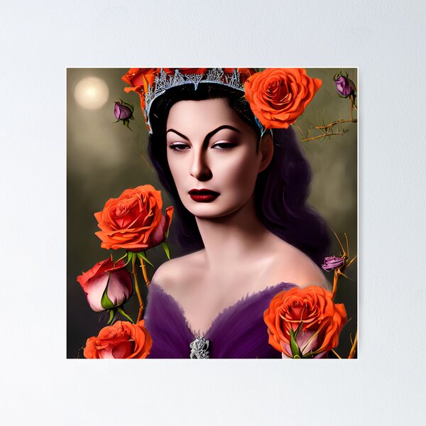 Item preview, Ava Gardner Movie Star designed and sold by @adorcharm Modern & Classic AI Art.