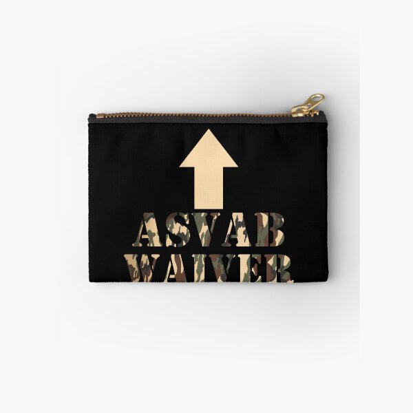 Item preview, military ASVAB WAIVER funny veteran faded camouflage designed and sold by kenniniucassoee.