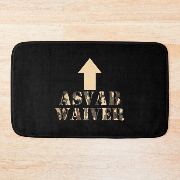 Item preview, military ASVAB WAIVER funny veteran faded camouflage designed and sold by kenniniucassoee.