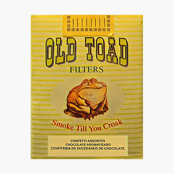 chocolate cigarettes old toad Retro Candy" Art Board Print for Sale by TastyTonic Who else felt like a