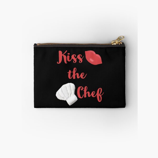 Item preview,  Kiss the Chef (Black with Red Letters)  designed and sold by ArtByLM.