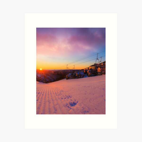 Item preview, Hotham Height Sunrise designed and sold by hangingpixels.