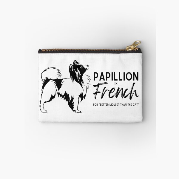 Item preview, Papillion is French for "Better Mouser than the Cat" (Version 3) designed and sold by GlacierViewFarm.