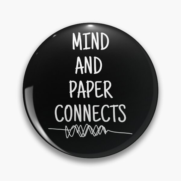Item preview, mind and paper connects - mental health, anxiety, and journaling designed and sold by Therapy by Sen.