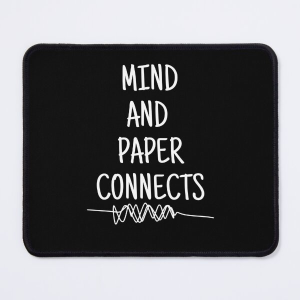 Item preview, mind and paper connects - mental health, anxiety, and journaling designed and sold by Therapy by Sen.