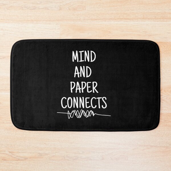 Item preview, mind and paper connects - mental health, anxiety, and journaling designed and sold by Therapy by Sen.