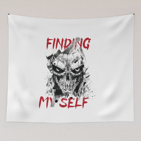 Item preview, finding myself skull t-shirt  designed and sold by Artezia.