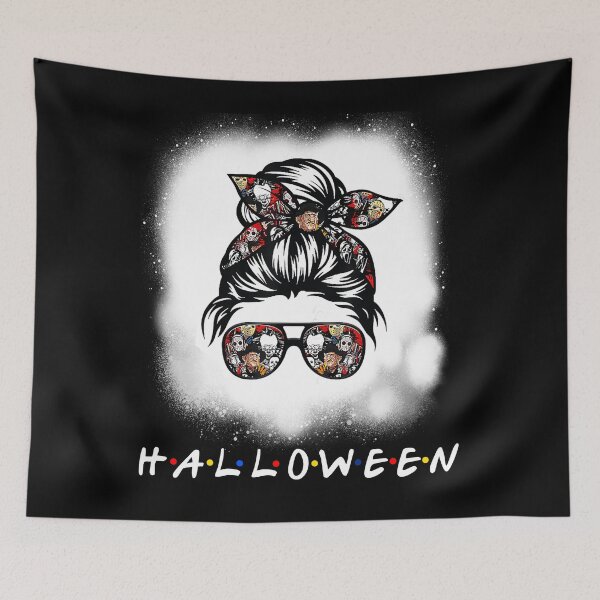 Item preview, Mother Mom Messy Bun Horror Life Horror Movie Horror Mom Halloween designed and sold by kenniniucassoee.