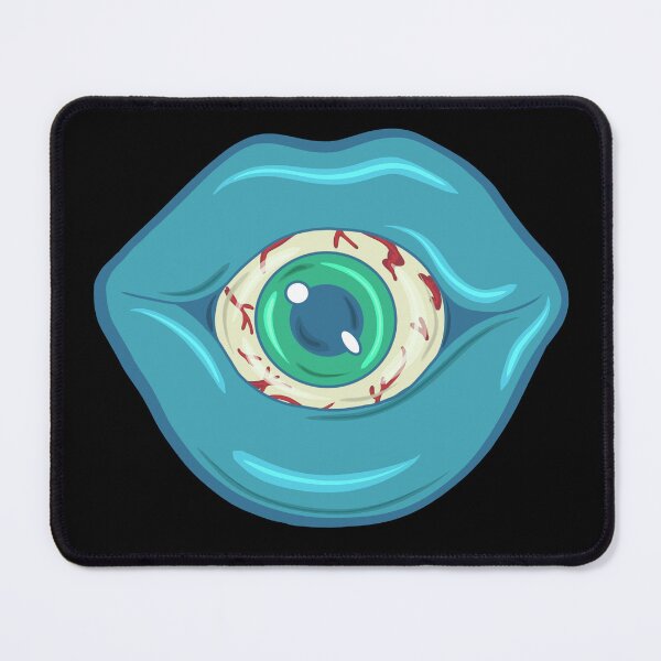 Item preview, Neon eye in mouth designed and sold by Lick Deeznuts.