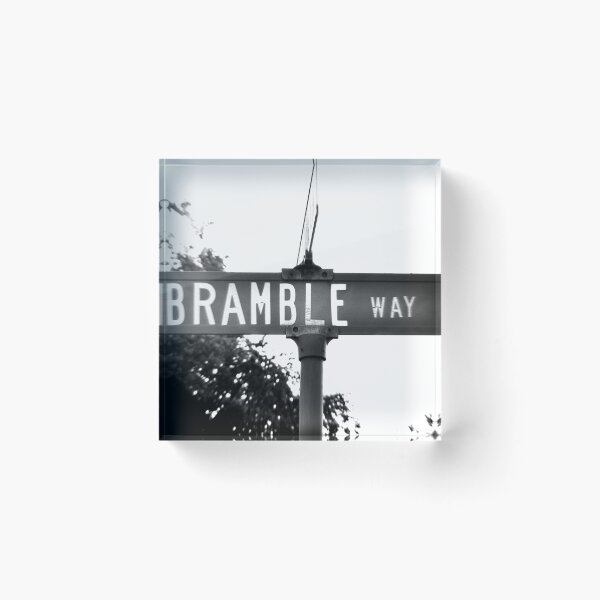 Item preview, A Street Sign Named Bramble Way designed and sold by jcwest.