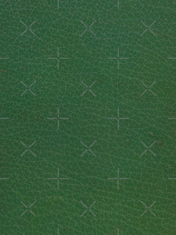 Cuero verde esmeralda de coverinlove