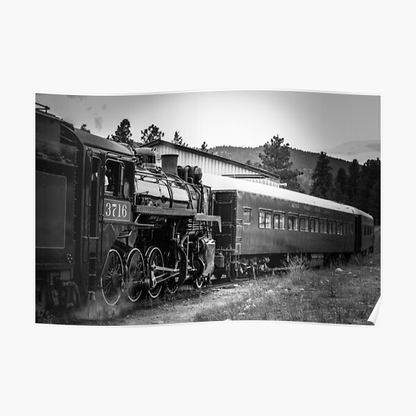 Antique Train Poster
