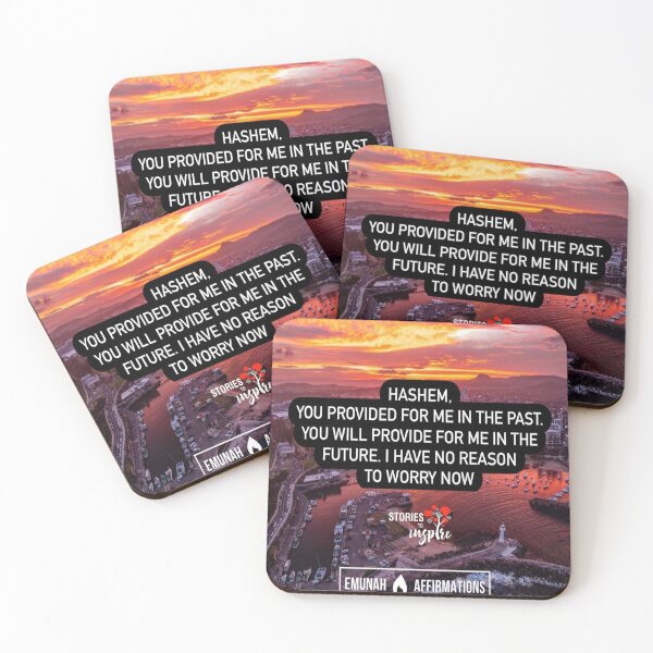 Item preview, Hashem you provided for me in the past, you will provide for me in the future, I have no reason to worry now designed and sold by Stories To Inspire - Motivational Jewish Quotes.