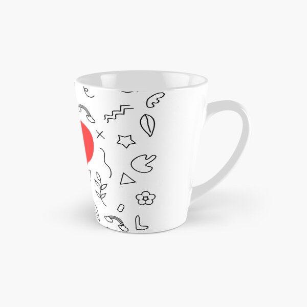 Item preview, Heart and shape doodle, doodle pattern designed and sold by Byond29.
