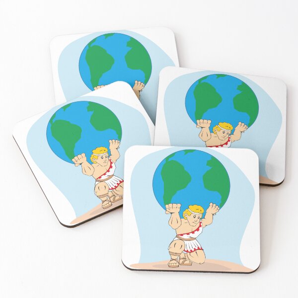 Item preview, Illustration is a mythology, Titan Atlas carrying the world on his back. Ideal for concept of Greek culture and weight designed and sold by LucianoCosmo.