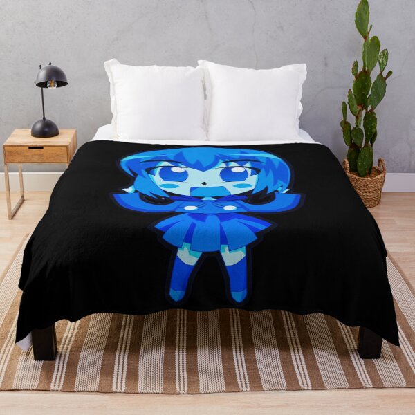 Item preview, Blue Cute Happy Anime Girl designed and sold by Dven-Clothes.