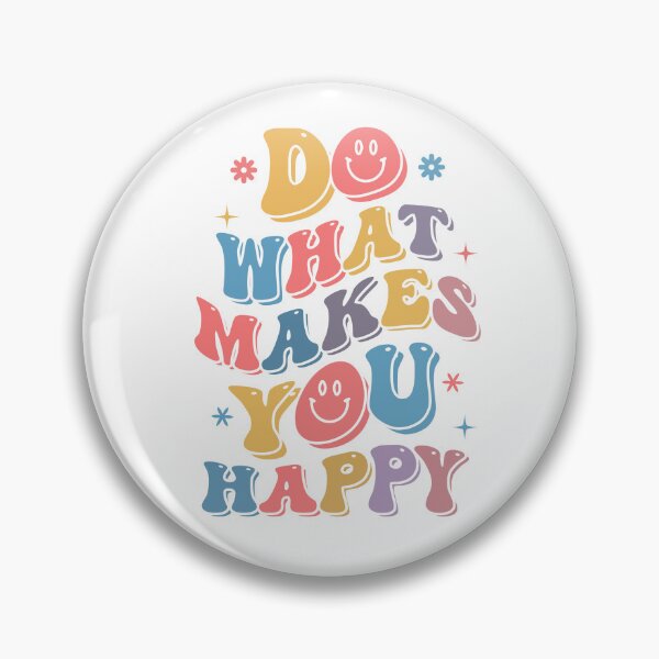 Item preview, Do What Makes You Happy Retro Groovy Rainbow Graphic designed and sold by redbubbleart18.