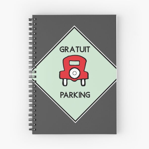 Item preview, Parking Gratuit, En Française designed and sold by RstyBcktWkshp.