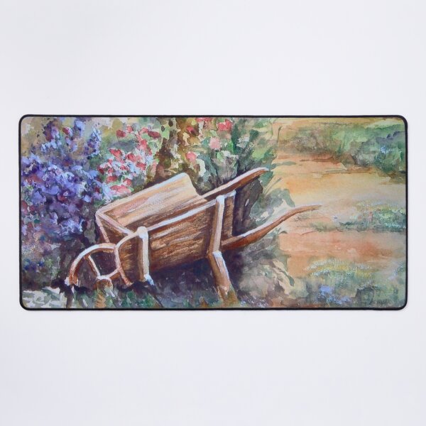 Item preview, The Old Broken Wheel Barrow designed and sold by Heatherian.
