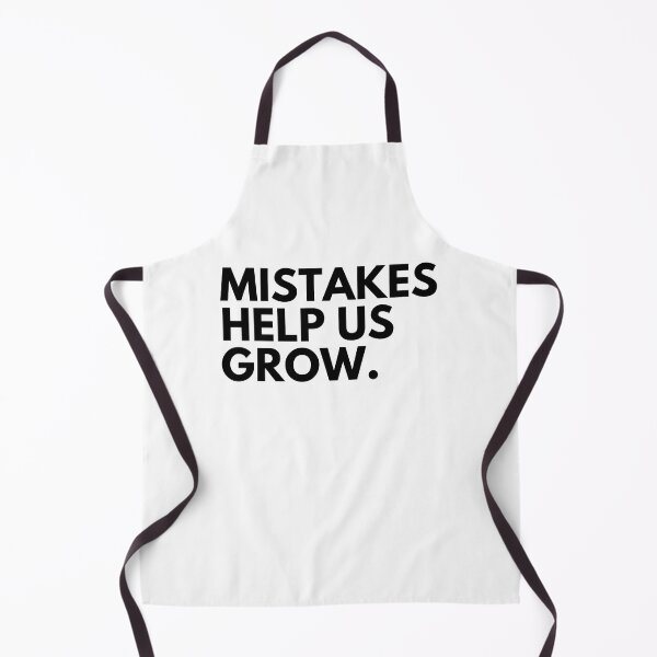 Item preview, Mistakes Help Us Grow. Motivational and Inspirational Saying designed and sold by That Cheeky Tee.