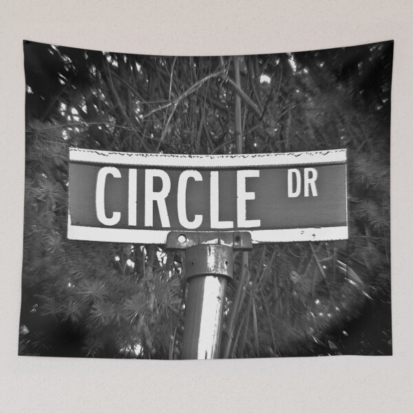 Item preview, A Street Sign Named Circle designed and sold by jcwest.