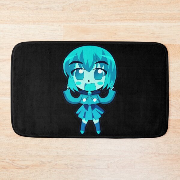 Item preview, Turquoise Cute Happy Anime Girl designed and sold by Dven-Clothes.