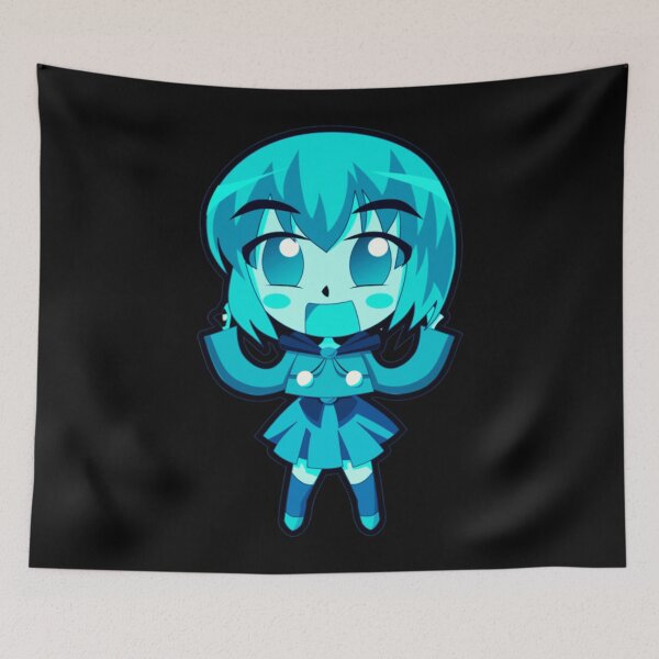 Aperçu de l'œuvre Turquoise Jolie fille anime heureuse créée et vendue par Dven-Clothes.