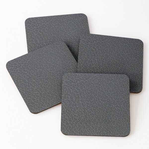 Item preview, Charcoal Blue Leather designed and sold by coverinlove.