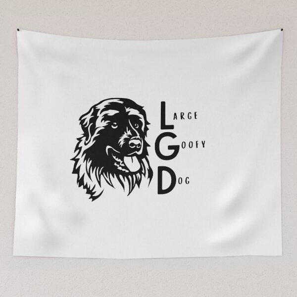 Item preview, LGD: Large Goofy Dog designed and sold by GlacierViewFarm.