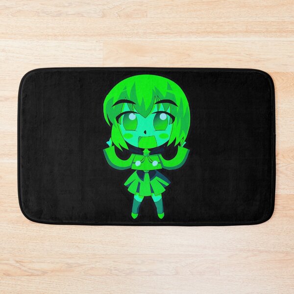 Item preview, Green Cute Happy Anime Girl designed and sold by Dven-Clothes.