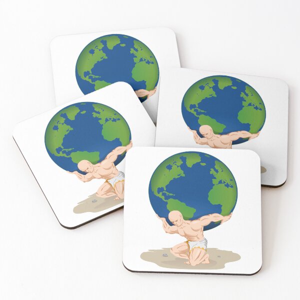 Item preview, Illustration is a mythology, Titan Atlas carrying the world on his back. Ideal for concept of Greek culture and weight designed and sold by LucianoCosmo.