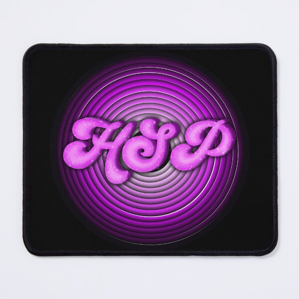 Item preview, HSP - highly sensitive person circles pink designed and sold by Milamara.
