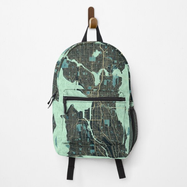 Item preview, Seattle City Map of Washington, USA - Summer designed and sold by deMAP.