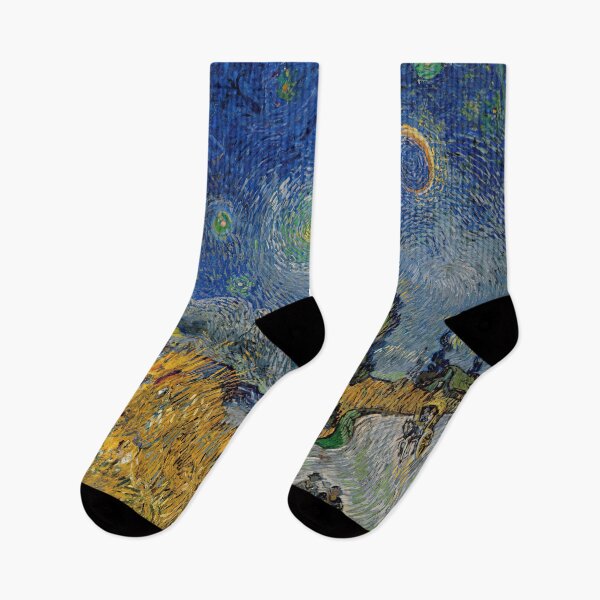 Item preview, Vincent van Gogh Road with Cypress and Star designed and sold by maniacfitness.
