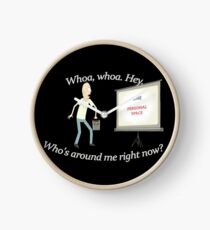 personal space!!! t-shirt - www.shirtdorks.com Clock