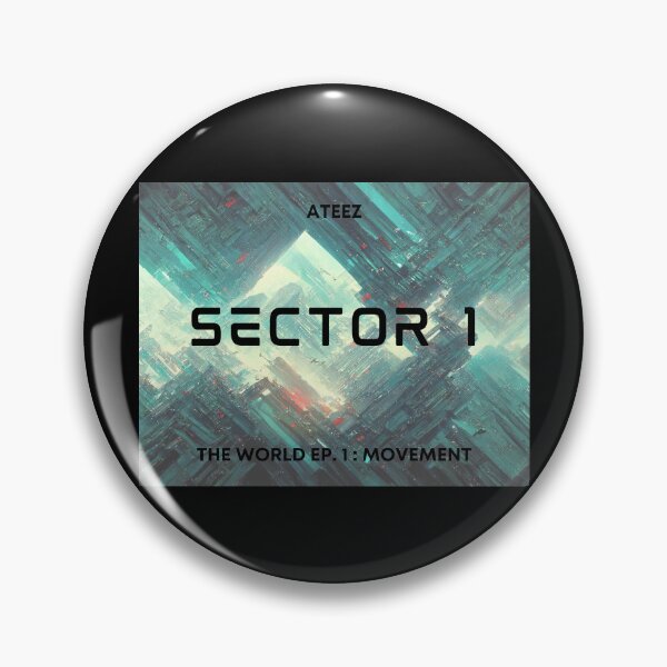 Item preview, ATEEZ Sector 1 THE WORLD EP. 1 : MOVEMENT designed and sold by 3HeartDesigns.
