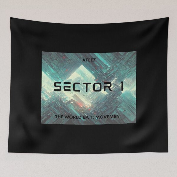 Item preview, ATEEZ Sector 1 THE WORLD EP. 1 : MOVEMENT designed and sold by 3HeartDesigns.