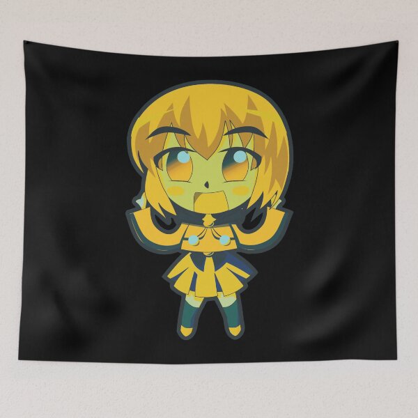 Item preview, Yellow Cute Happy Anime Girl designed and sold by Dven-Clothes.