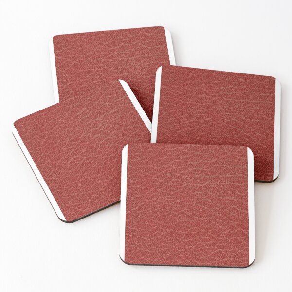 Item preview, Red leather designed and sold by coverinlove.
