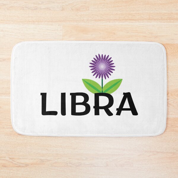 Item preview, Libra Zodiac Sign Folk Art Flower designed and sold by Hellofriendco.