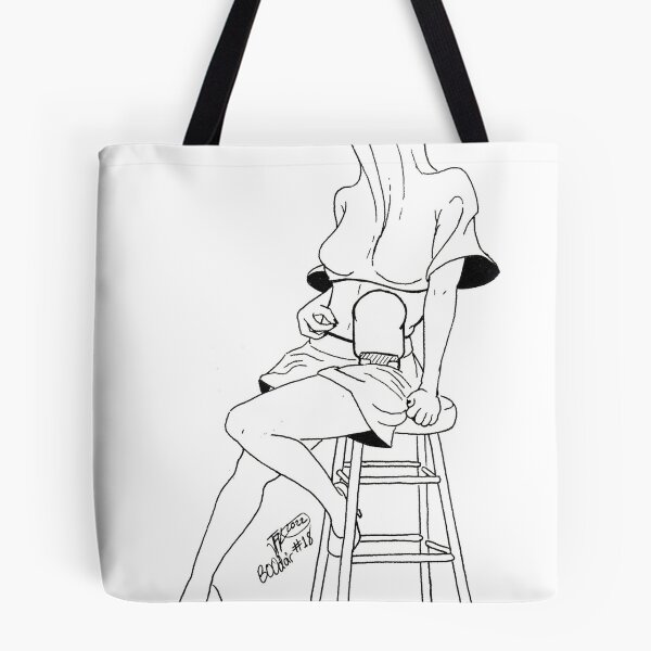 Item preview, Ghost pinup with stoma and colostomy bag designed and sold by Jared King.